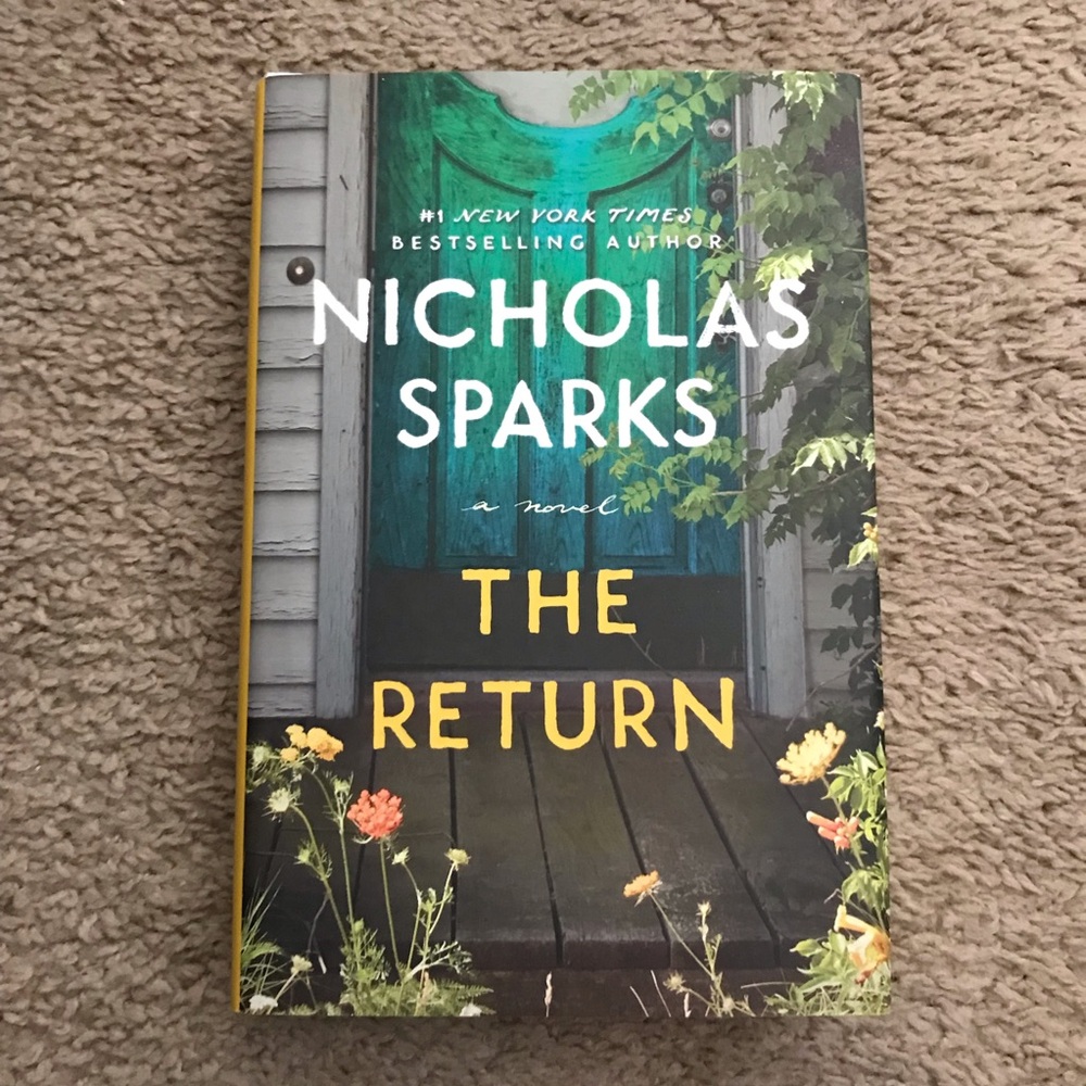 Nicholas Sparks 'The Return' Hardcover Book